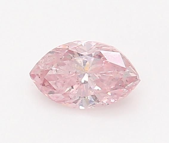 Diament 0.13 ct Fancy Purplish Pink/
