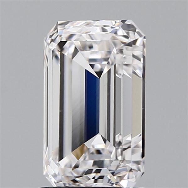 Diamant Émeraude 2.07 ct - Couleur F - Pureté VVS2