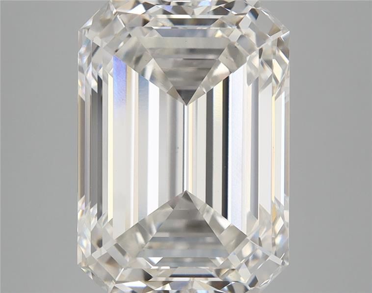 7.18 ct. emerald Lab Grown Diamond front image