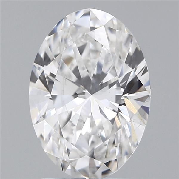 2.31 ct. oval Lab Grown Diamond front image