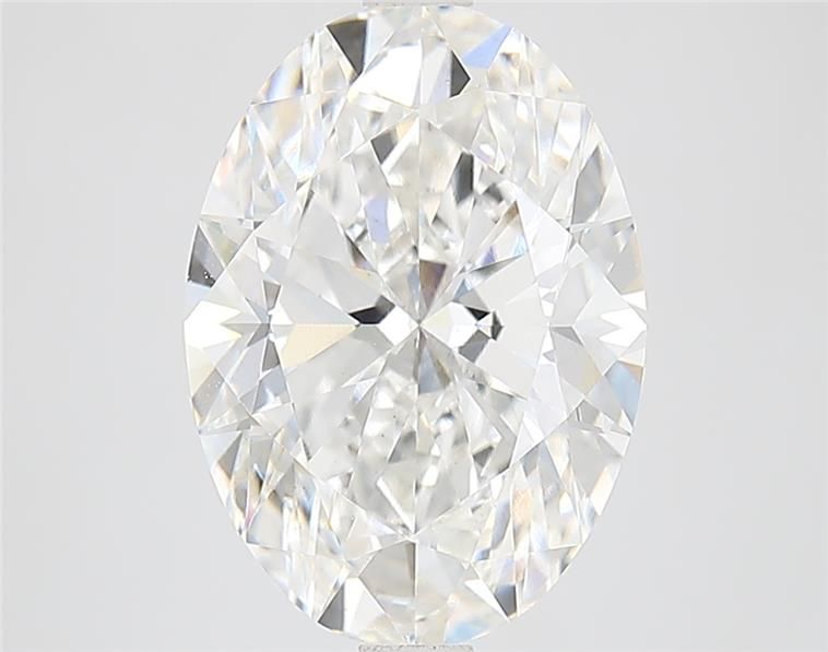 4.06 ct. oval Lab Grown Diamond front image