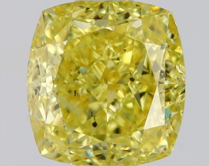 Diament 0.7 ct Fancy Intense Yellow/SI2