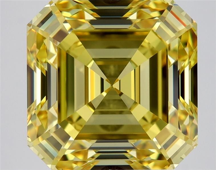 Diament 5.25 ct Fancy Vivid Yellow/VVS2