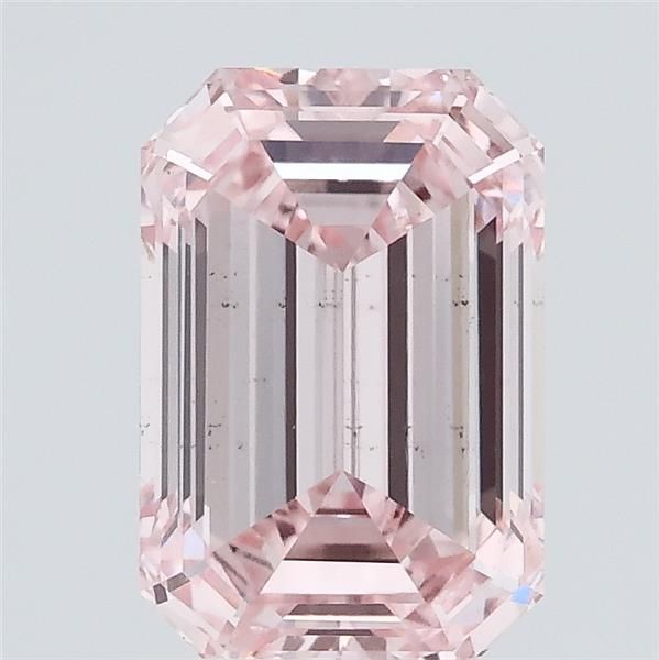 1.54 CT Fancy Intense Pink EMERALD