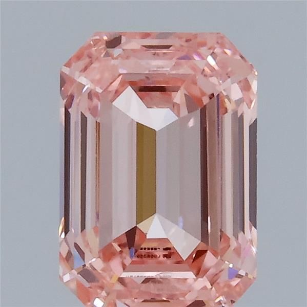0.91 CT Fancy Intense Pink EMERALD