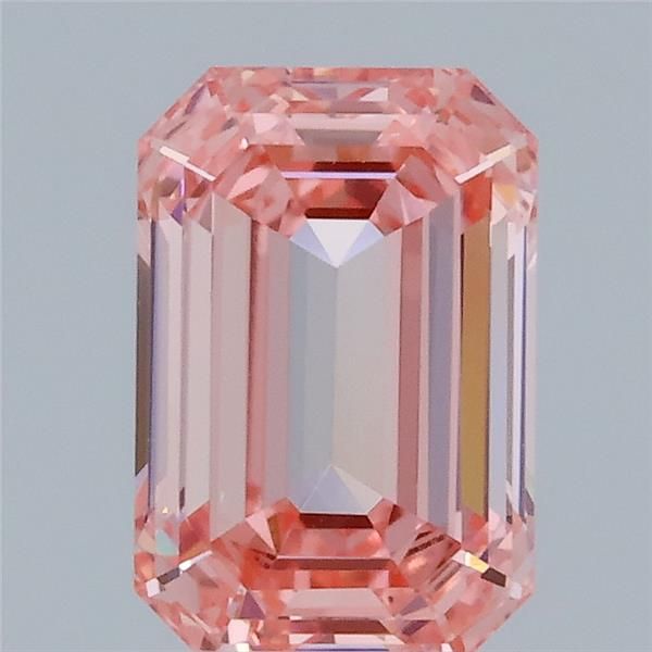 0.94 CT Fancy Intense Pink EMERALD