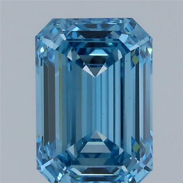 0.99 CT Fancy Vivid Blue EMERALD