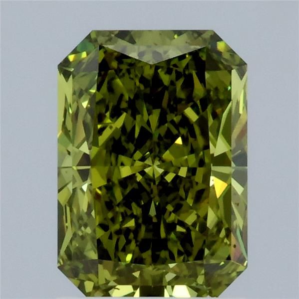 1.49 CT Fancy Vivid Green RADIANT