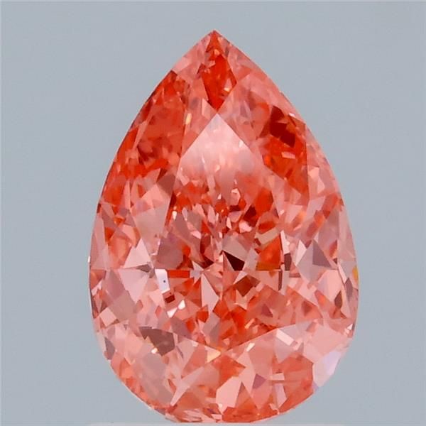 1.55 CT Fancy Vivid Pink PEAR