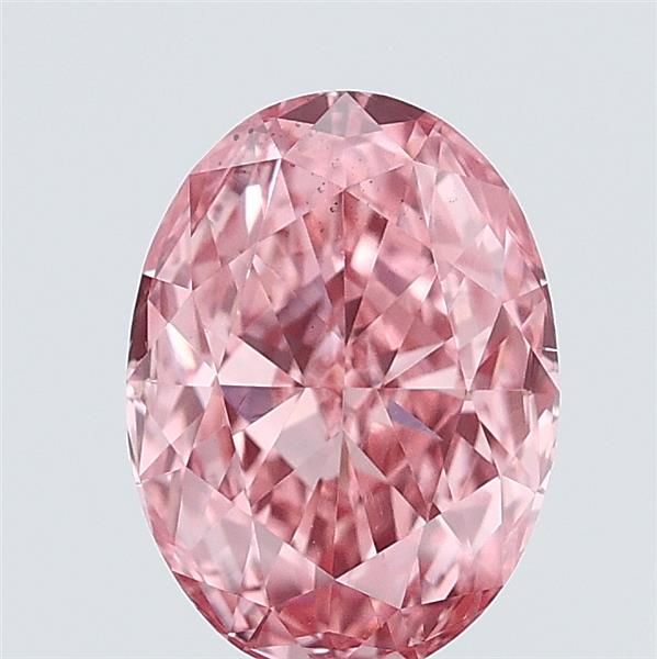 1.02 CT Fancy Vivid Pink OVAL