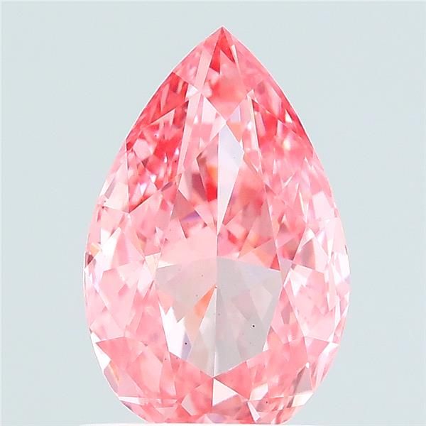 0.97 CT Fancy Vivid Pink PEAR