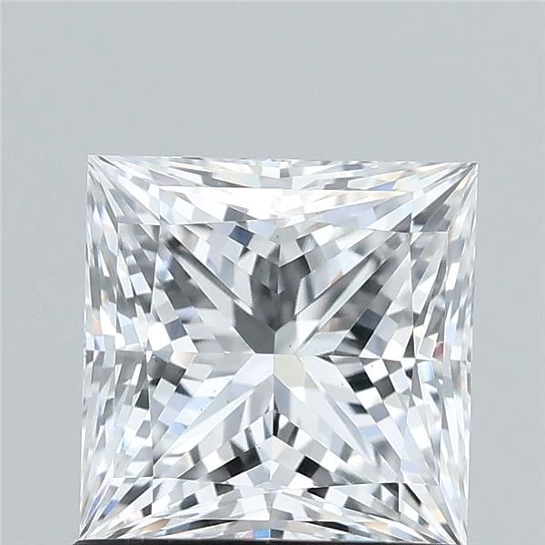 1.06 ct lab-grown Princess Diamond