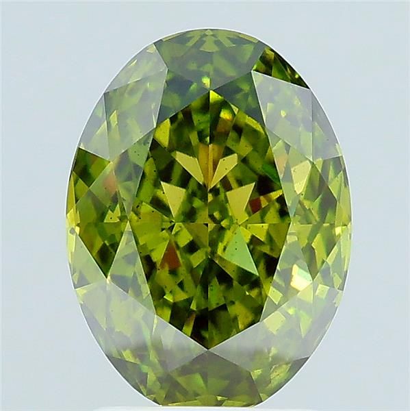 2.06 ct lab-grown Oval Diamond