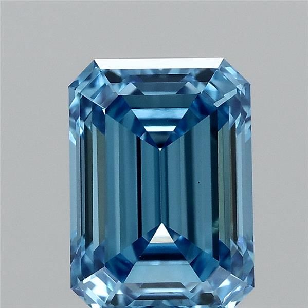 0.97 CT Fancy Vivid Blue EMERALD