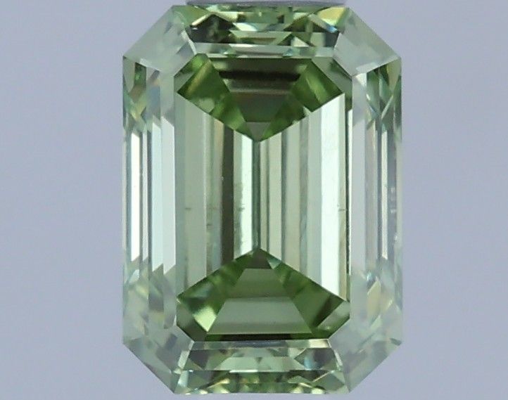 0.57 CT Fancy Vivid Green EMERALD