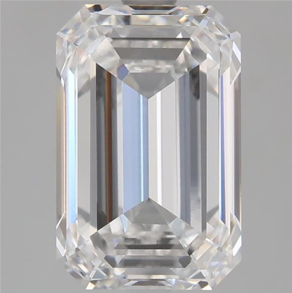 Diamant Émeraude 3.77 ct - Couleur E - Pureté VS1