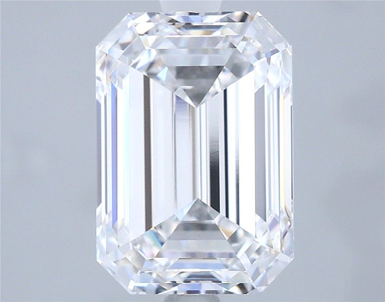 Diamant Émeraude 3.58 ct - Couleur D - Pureté VS1