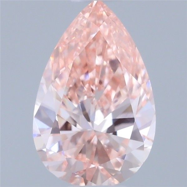0.57 CT Fancy Vivid Pink PEAR