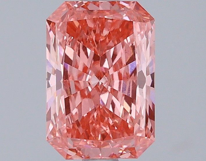 1.27 CT Fancy Vivid Pink RADIANT
