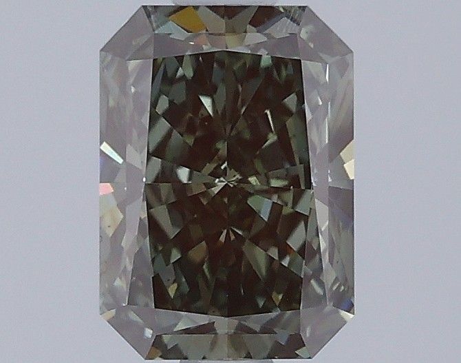 1.01 CT Fancy Deep Green RADIANT
