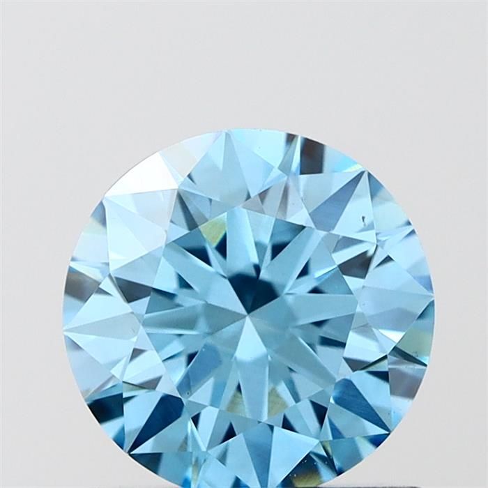 0.92 CT Fancy Vivid Blue ROUND