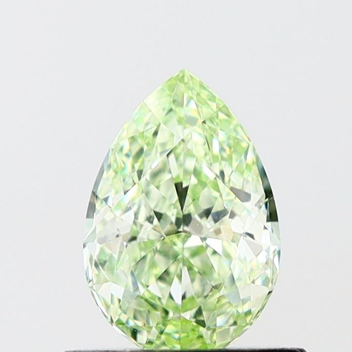 Diament 0.61 ct Fancy Intense Yellowish Green/VS2