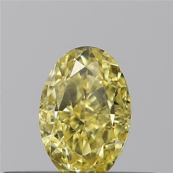Diament 0.38 ct Fancy Intense Yellow/SI1