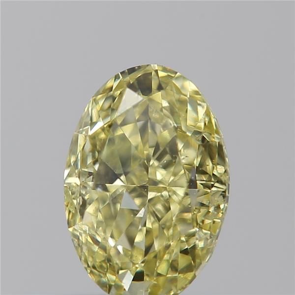 Diament 0.55 ct Fancy Yellow/SI1