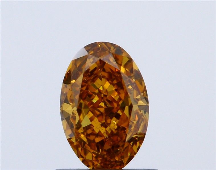 Diament 0.73 ct Fancy Deep Yellow/VS2