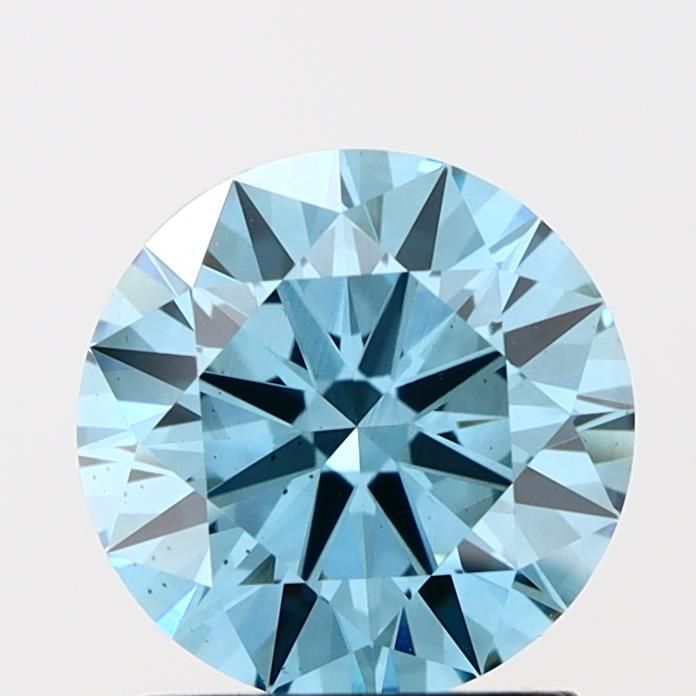 1.53 CT Fancy Vivid Blue ROUND