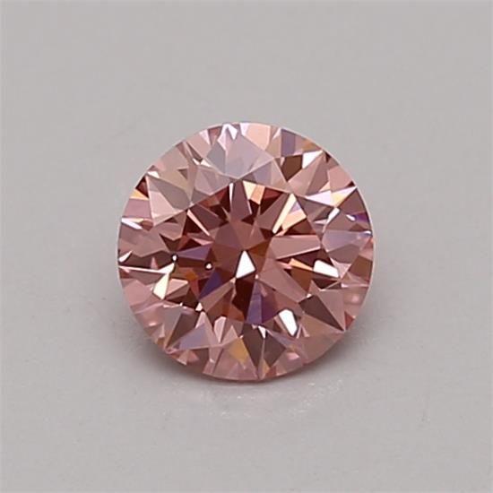 0.38 CT Fancy Vivid Pink ROUND
