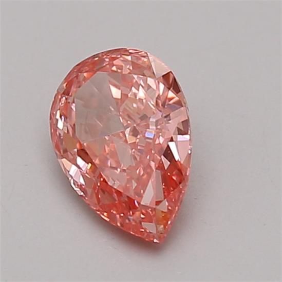 0.62 CT Fancy Vivid Pink PEAR
