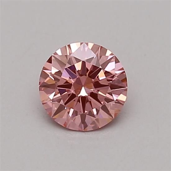 0.35 CT Fancy Vivid Pink ROUND
