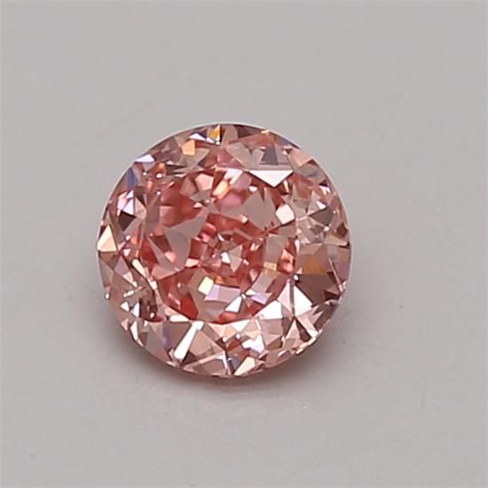 0.4 CT Fancy Intense Pink ROUND