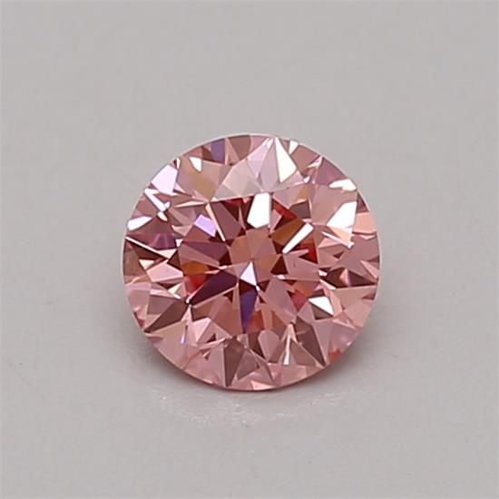 0.38 CT Fancy Vivid Pink ROUND