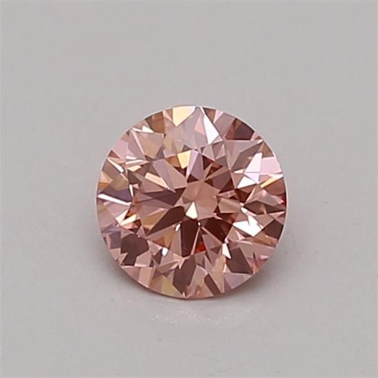 0.34 CT Fancy Vivid Pink ROUND