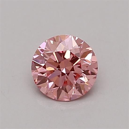 0.37 CT Fancy Vivid Pink ROUND