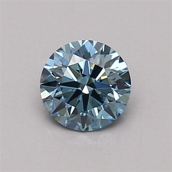 0.4 CT Fancy Vivid Blue ROUND