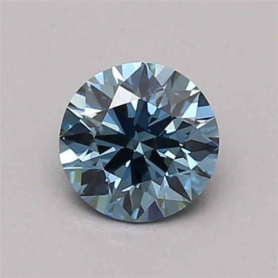 0.5 CT Fancy Vivid Blue ROUND