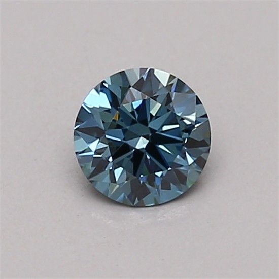 0.32 CT Fancy Vivid Blue ROUND