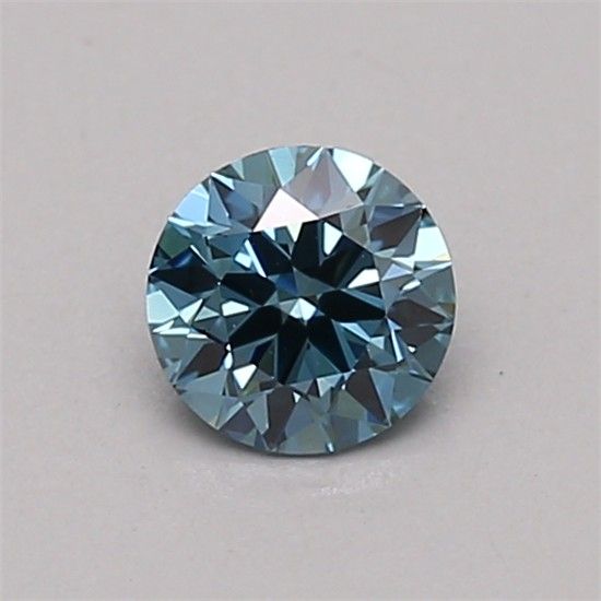 0.36 CT Fancy Vivid Blue ROUND