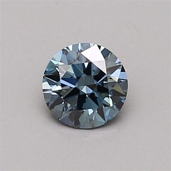 0.32 CT Fancy Intense Blue ROUND