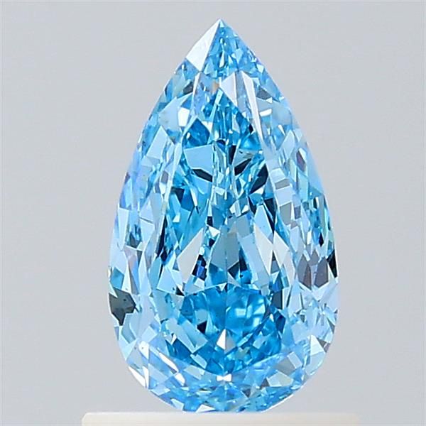 1.01 CT Fancy Vivid Blue PEAR