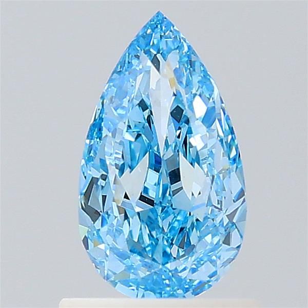 1.07 CT Fancy Vivid Blue PEAR
