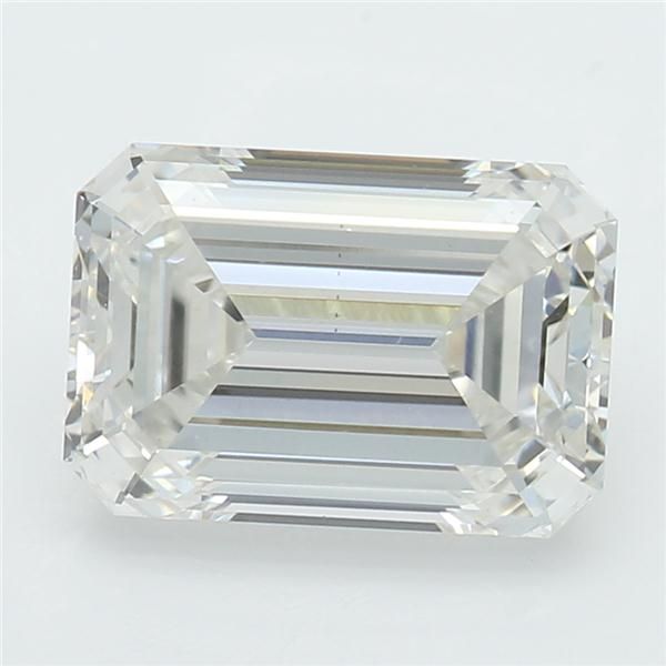 1.70 ct. emerald Lab Grown Diamond front image