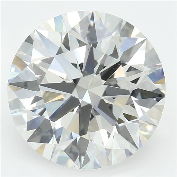 2.62 ct. round Lab Grown Diamond front image