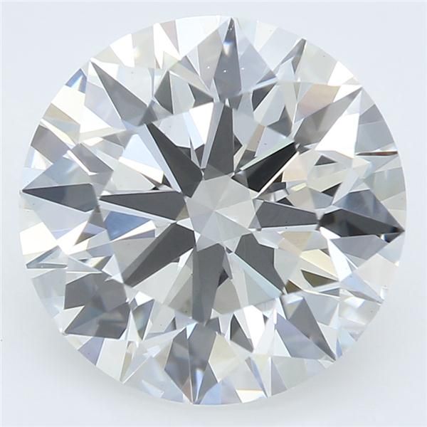 2.66 ct. round Lab Grown Diamond front image