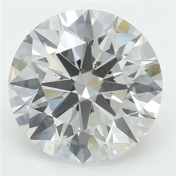 2.72 ct. round Lab Grown Diamond front image