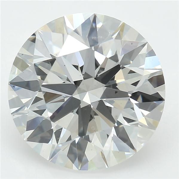 2.45 ct. round Lab Grown Diamond front image