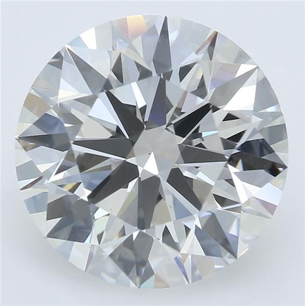 2.80 ct. round Lab Grown Diamond front image